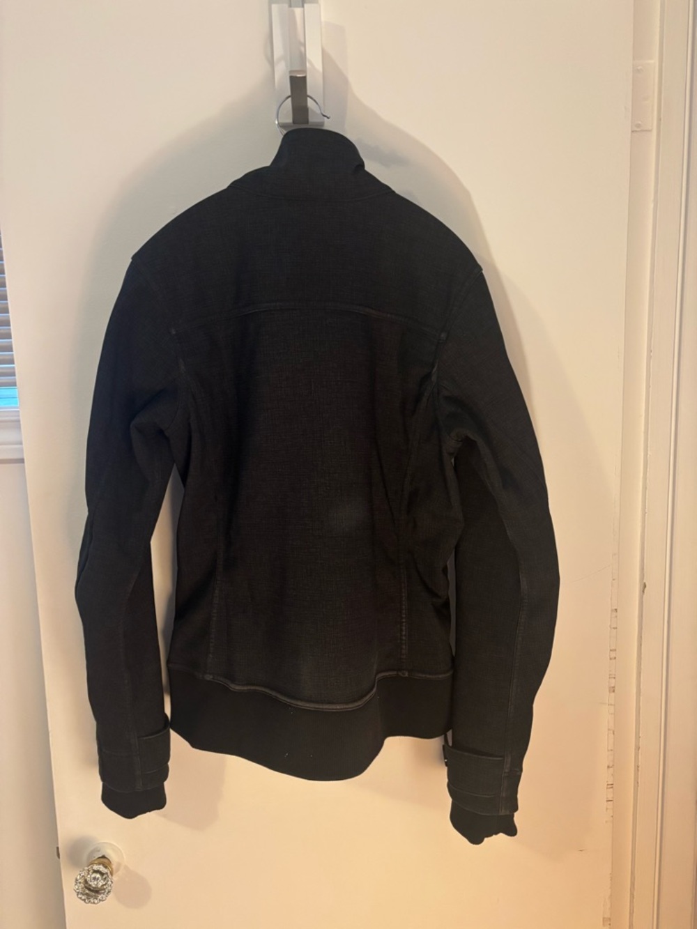 Women’s Dark Gray Button-Front Jacket - Picture 5 of 9
